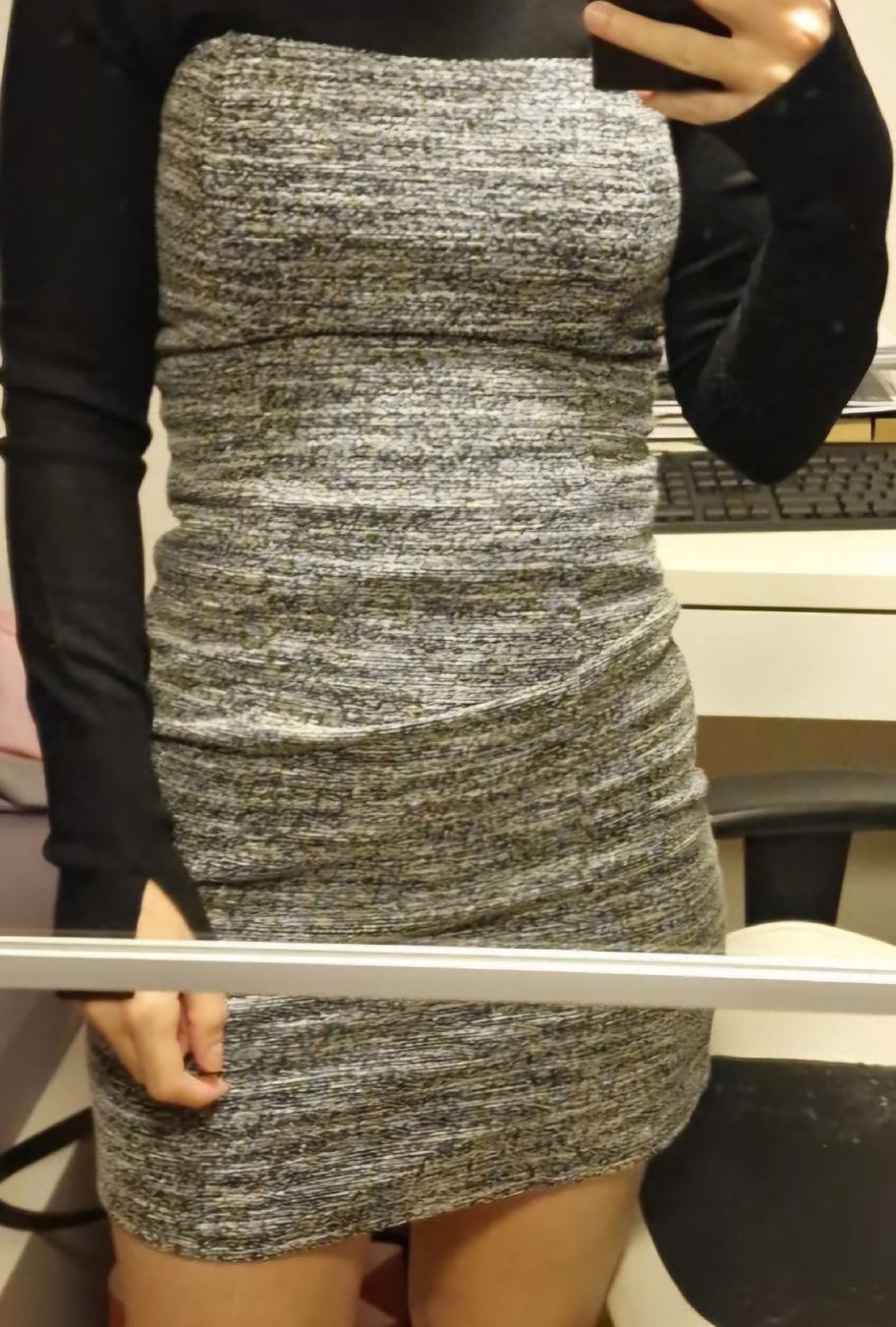 Zara Vestiti: Robe blanc/noir/brillants Zara S – Nuovo (secondo la descrizione) da La Sarraz venduto da lupintoro 1
