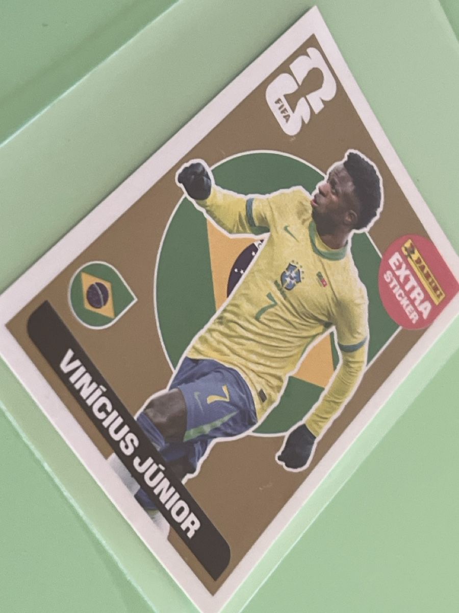 Panini Carte collezionabili: Carte Panini Vinicius Junior Extra Sticker GOLD NEUF – Nuovo (secondo la descrizione) da Alle venduto da satellite-1608 2