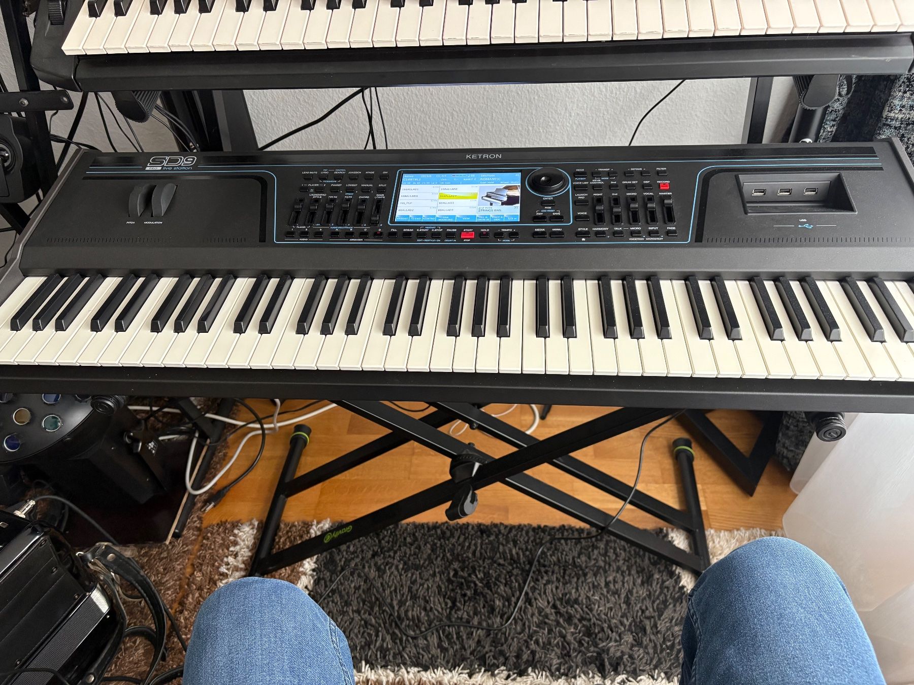 Ketron Strumenti musicali: Ketron SD9 Pro 76, hard disk 320GB – Usato da Lutry venduto da 16mustang 1