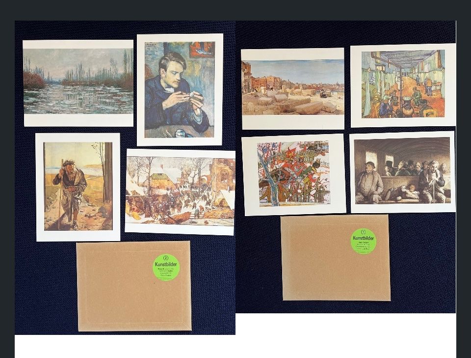 Foto & Immagini: 8 Kunstbilder Bilder Lehrtafeln Druck Gemälde – Usato da Wil venduto da fuschti01