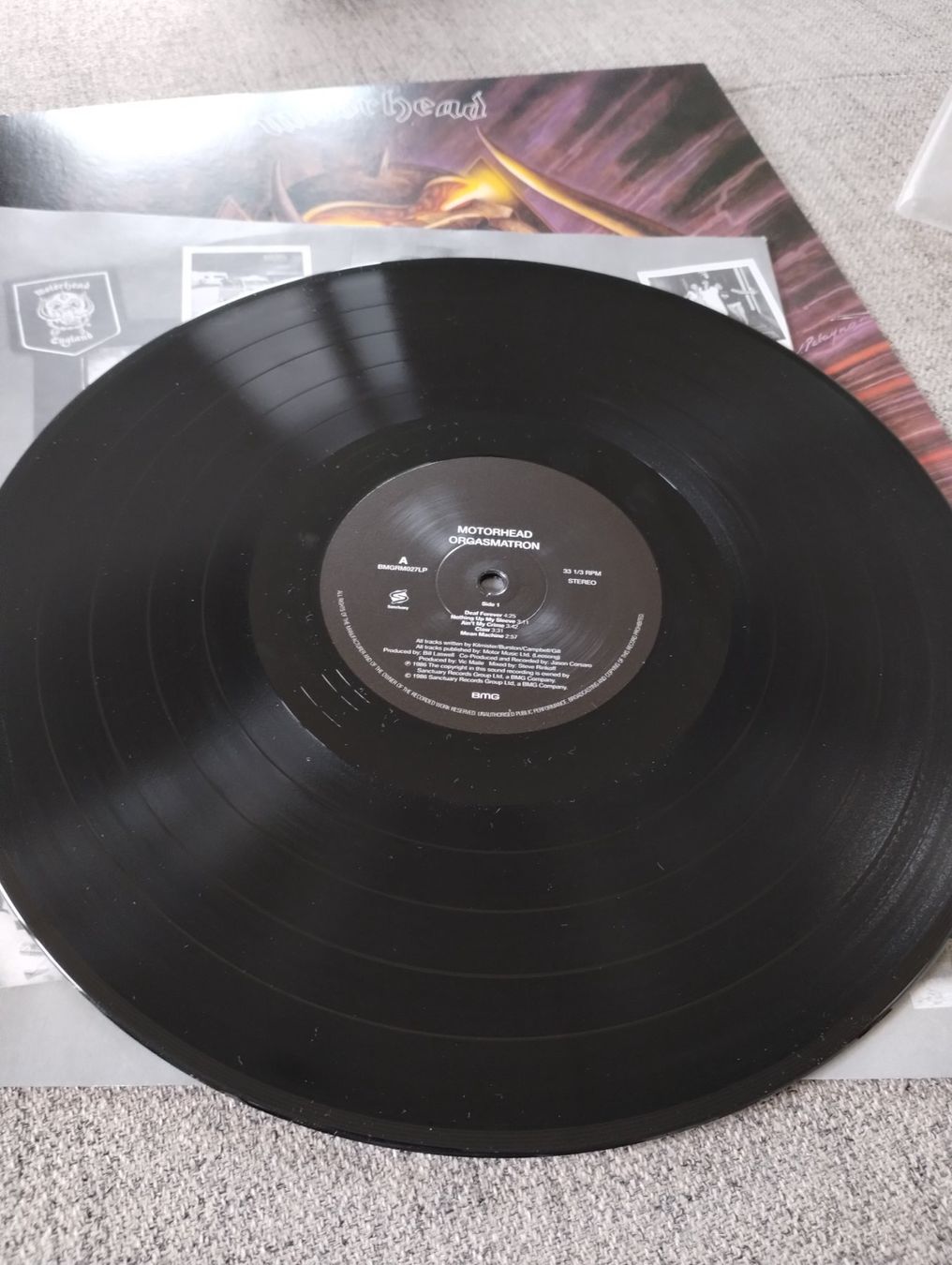 Dischi in vinile: Motorhead " Orgasmatron" – Usato da Lausanne venduto da Martinucci 4