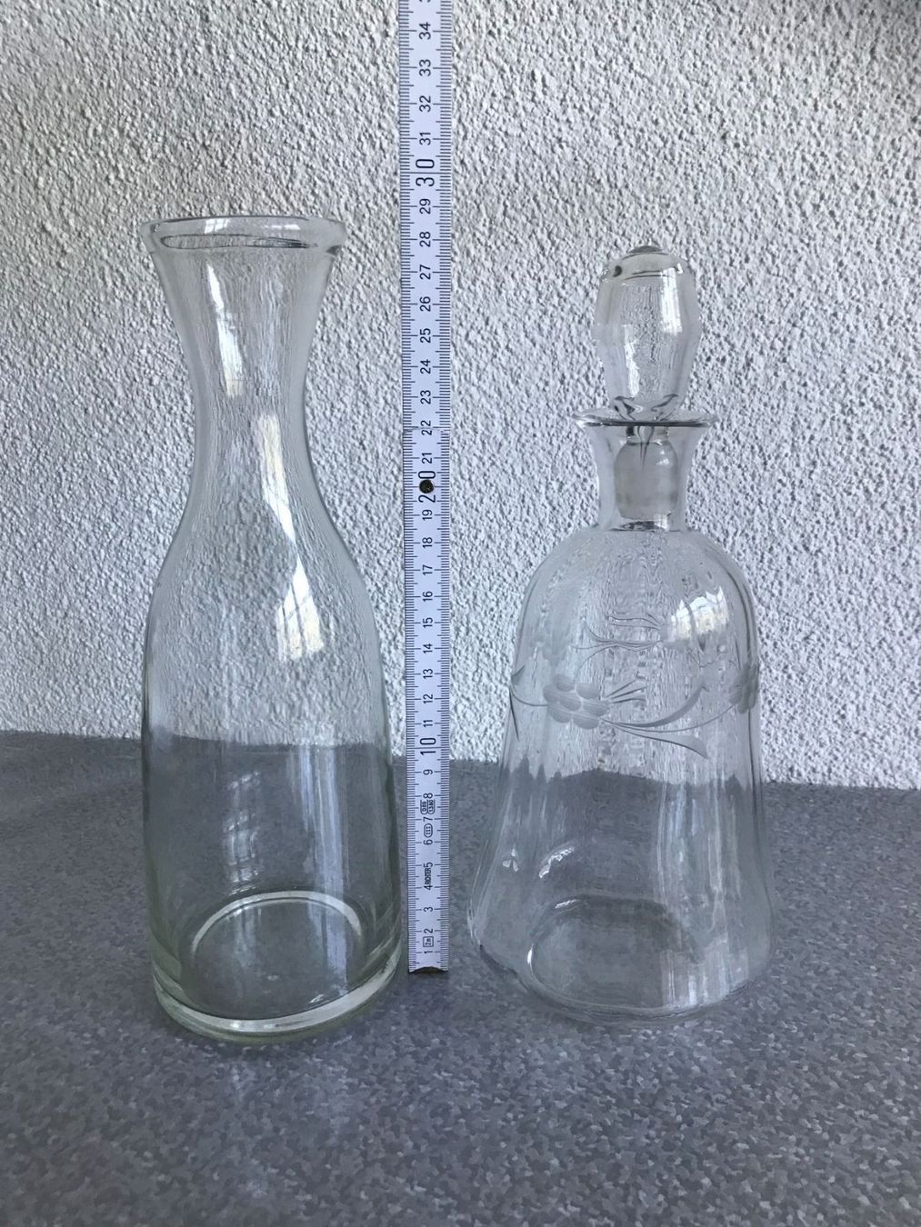 Caraffe: Zwei schöne Glasbehälter – Usato da Hagendorn venduto da Pokecollectorch 6
