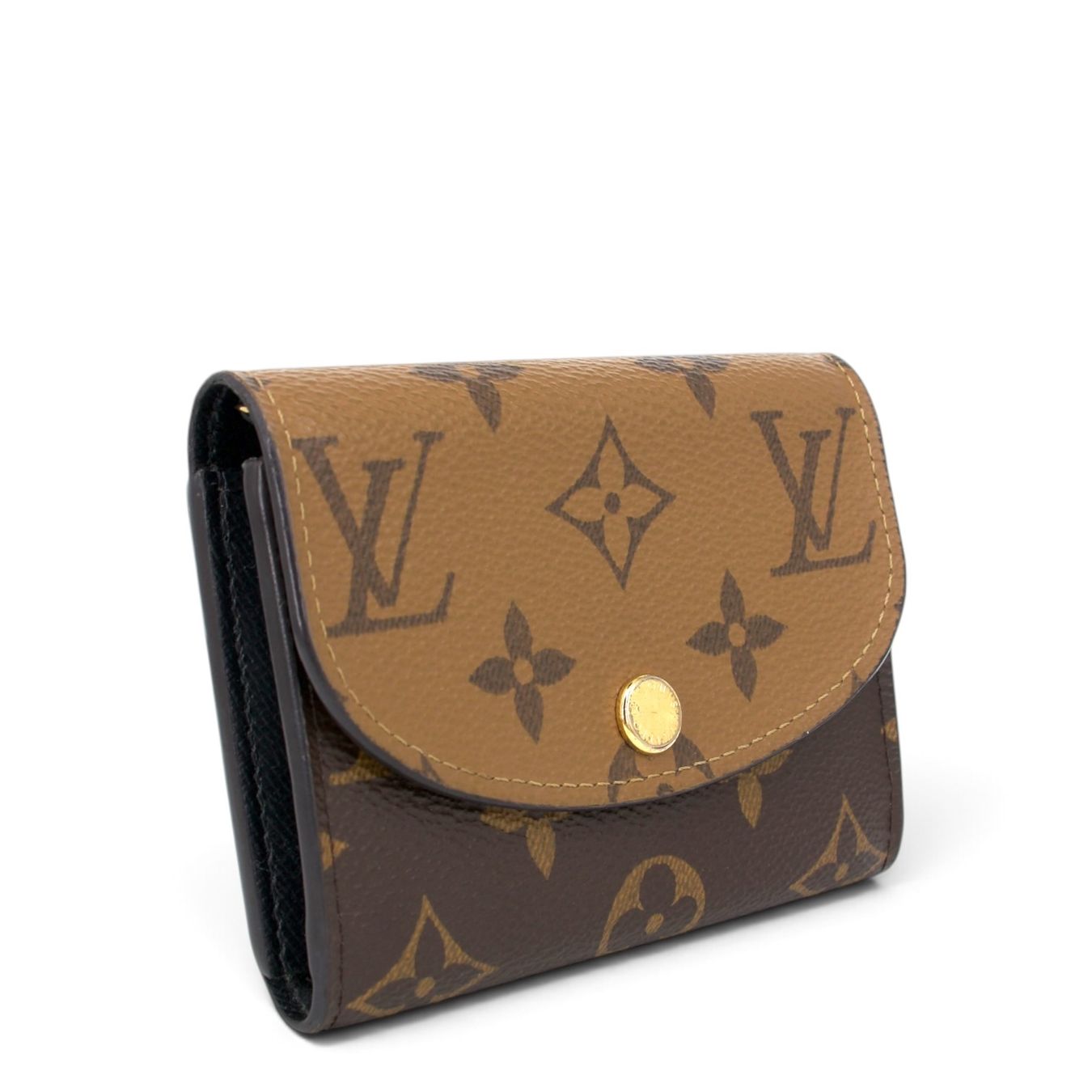 Louis Vuitton Portemonnaie: Louis Vuitton Rosalie Coin Monogram Reverse – Gebraucht aus Binningen von Designerlabels 1