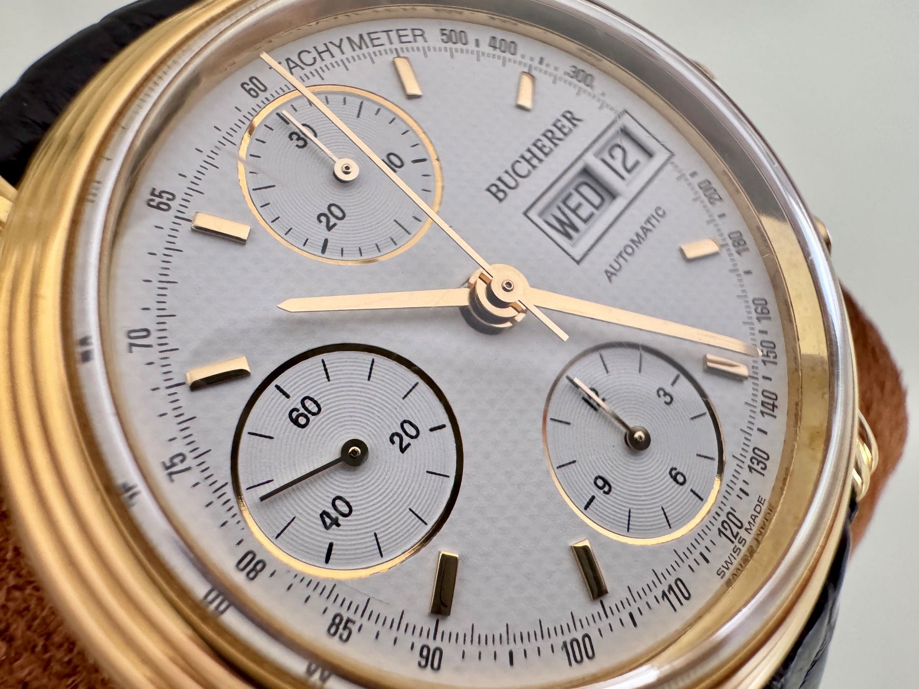 Bucherer Uhren: Bucherer Day-Date Chronograph - Réf. 4.038.0.0.10 – Gebraucht aus Geneve von iBest 3