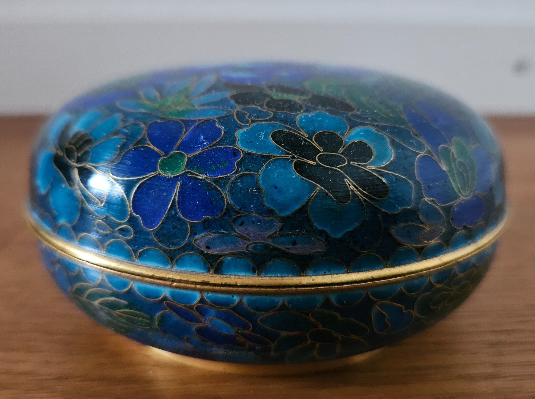 Alle Dekorationen: Cloisonné Schmuckdose Dose Box Schatulle Deko Email Büchse – Gebraucht aus Birmensdorf ZH von Wendepunkt...