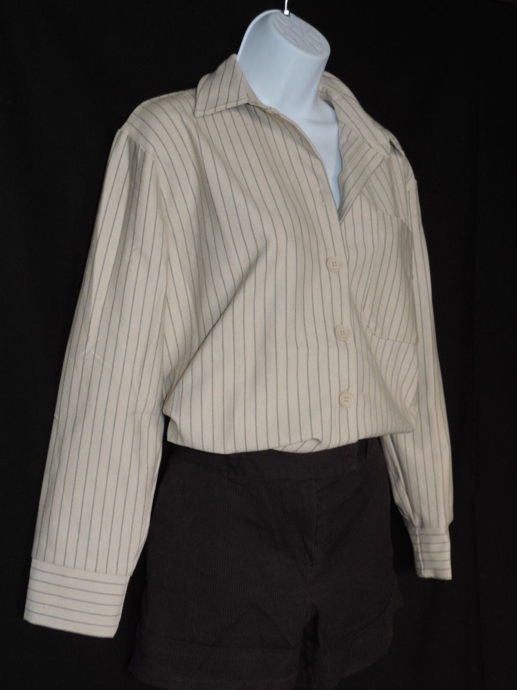 Kleiderpakete: ensemble short et chemise rayée – Gebraucht aus Genève von Axelle333 3