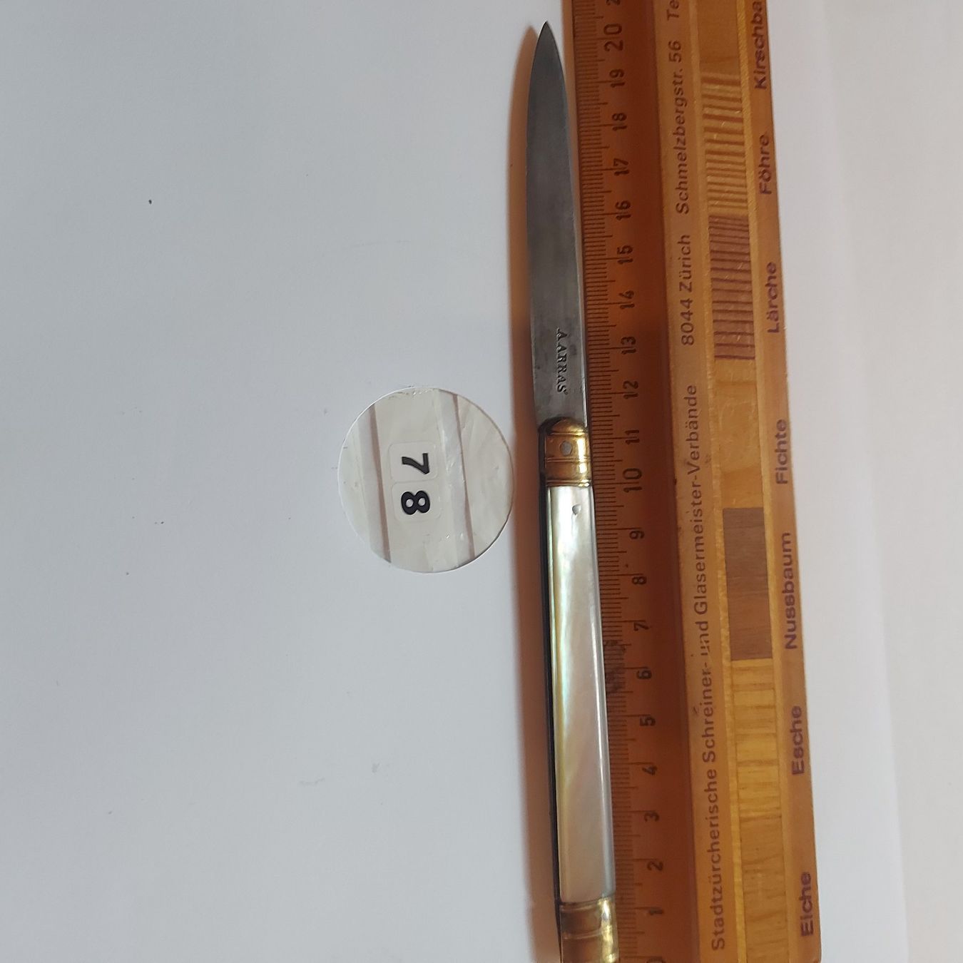 Coltelli tascabile: Sackmesser Taschenmesser Nr.78 – Nuovo (secondo la descrizione) da Opfikon venduto da Seevogt47