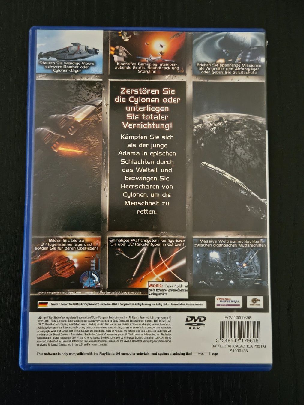 Sony Giochi: Battlestar Galactica (PS2) – Usato da Zürich venduto da sodamnme 2
