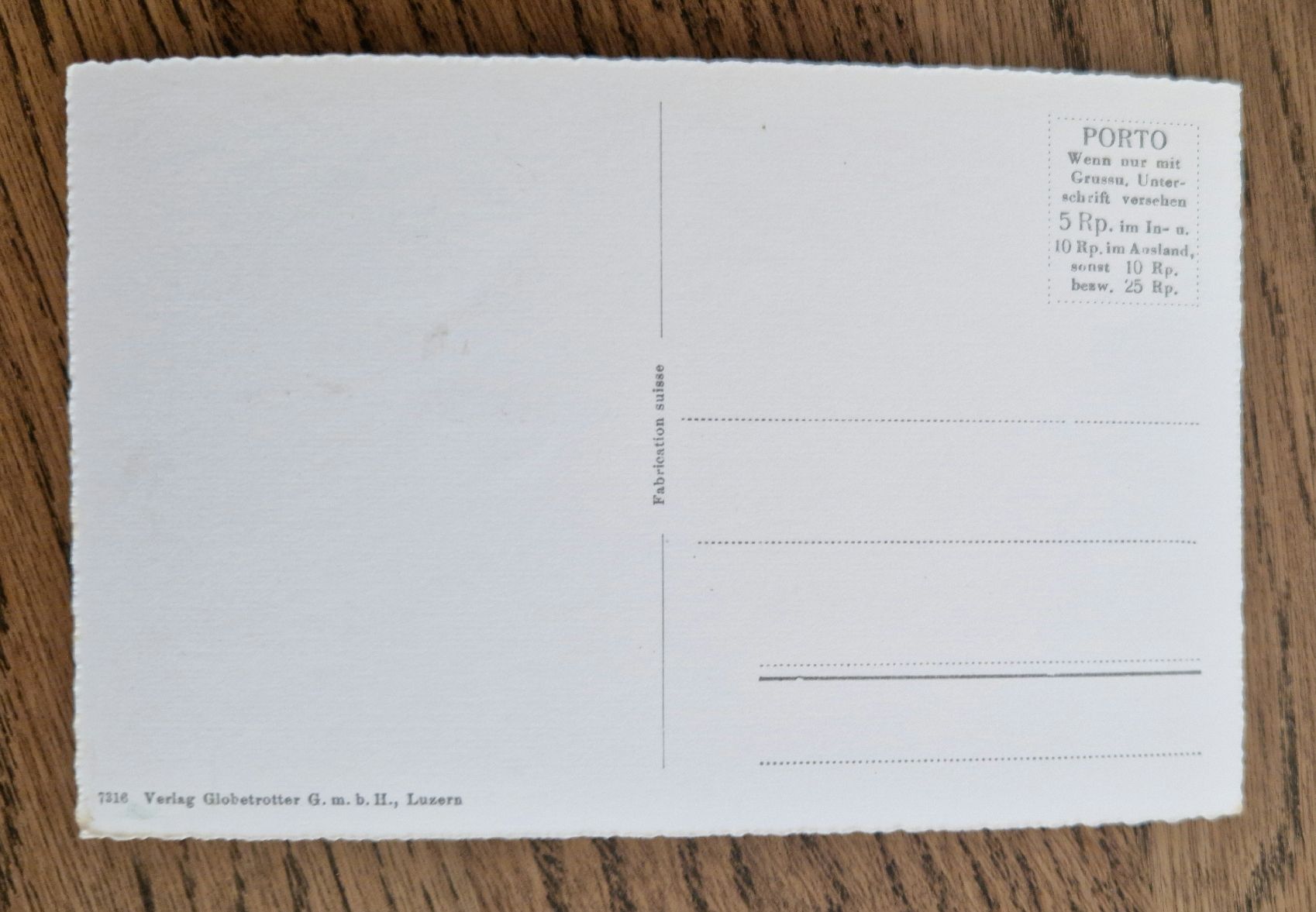 Cartoline postali: Steinerberg, Verlag Globetrotter – Usato da Ebikon venduto da Donar50 1