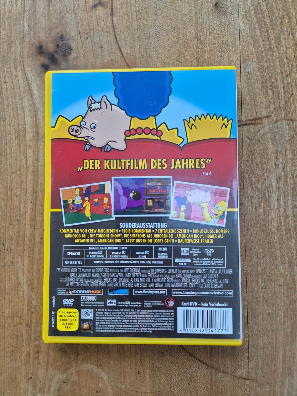 Alle DVDs: Die Simpsons - Der Film (DVD) – Gebraucht aus Mollis von Kekie 2