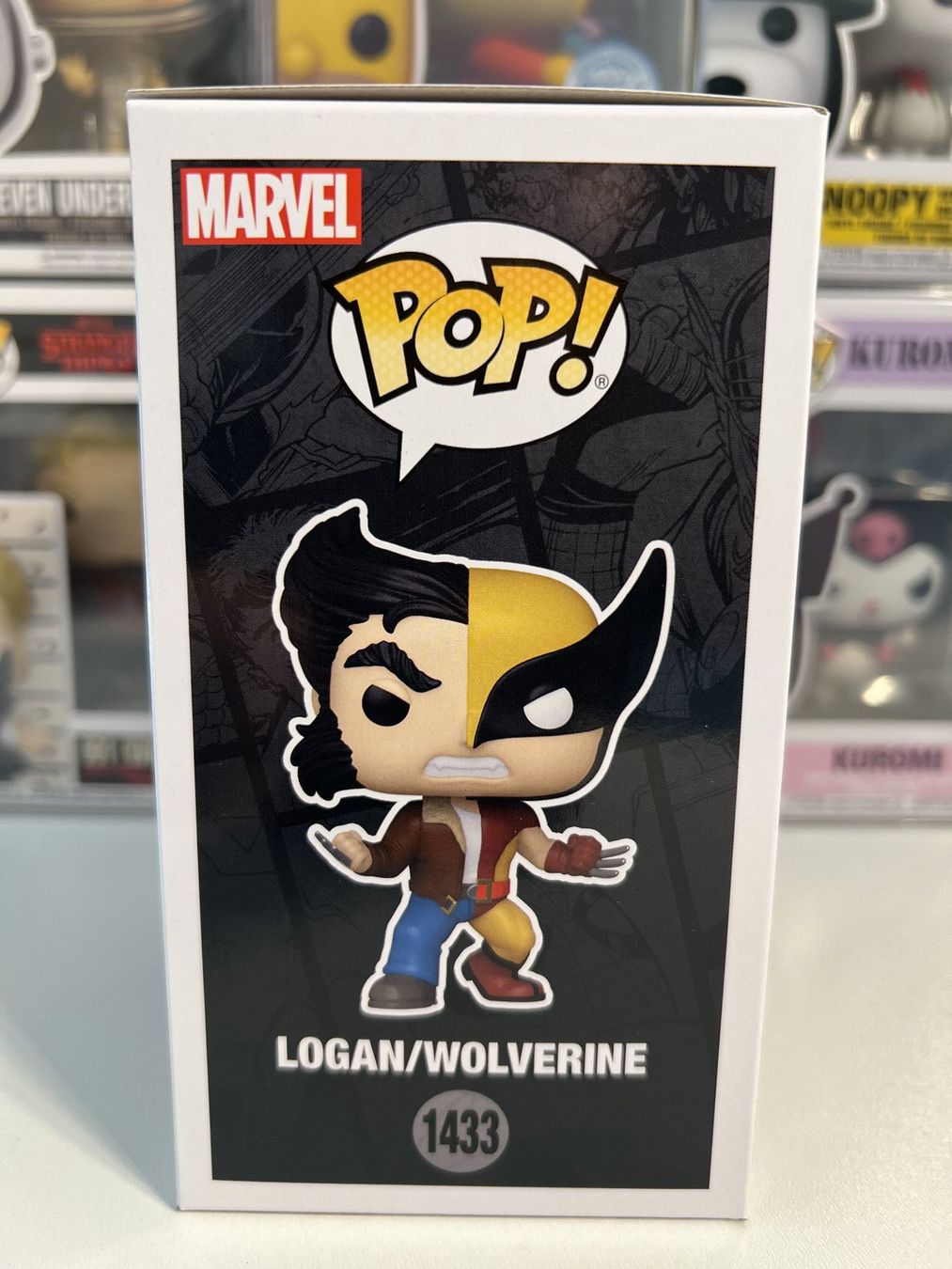 Funko Statuette: Funko POP! Marvel Split Logan / Wolverine – Nuovo e nell'imballaggio originale da Le Mouret venduto da perfectbijou 1