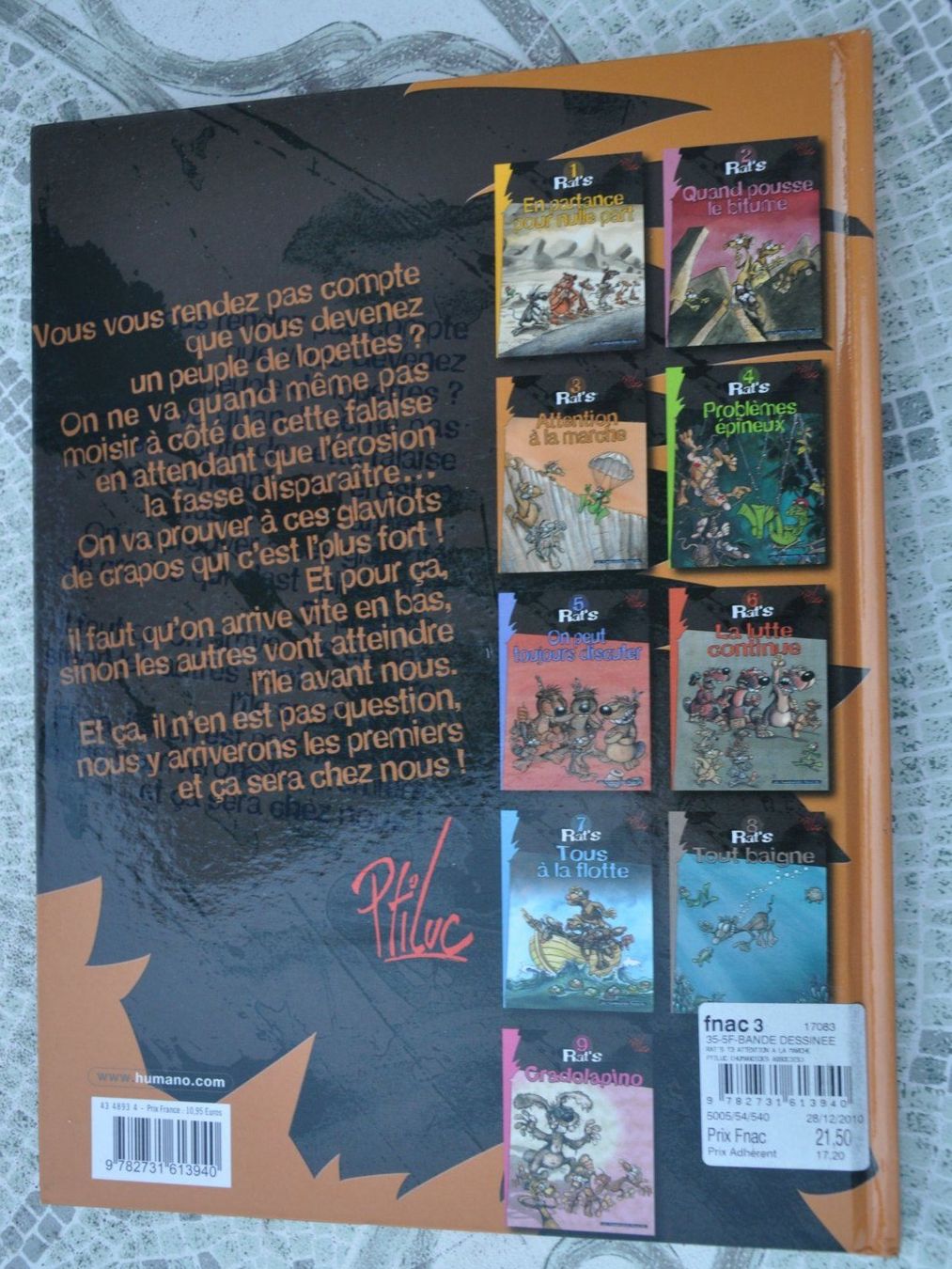 Comics: Attention à la marche - Rat's - Tome 3 – Gebraucht aus Fully von Minouchka 2