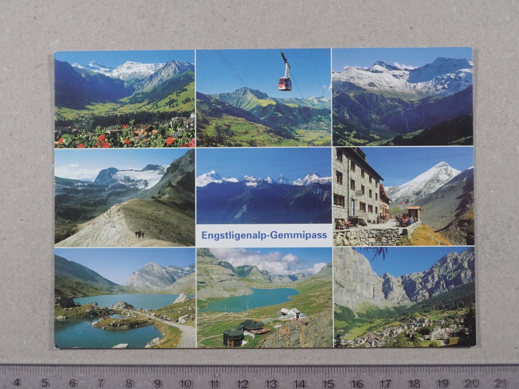 Ansichtskarten: Engstligenalp, Gemmipass – Gebraucht aus Lenzburg von fh1