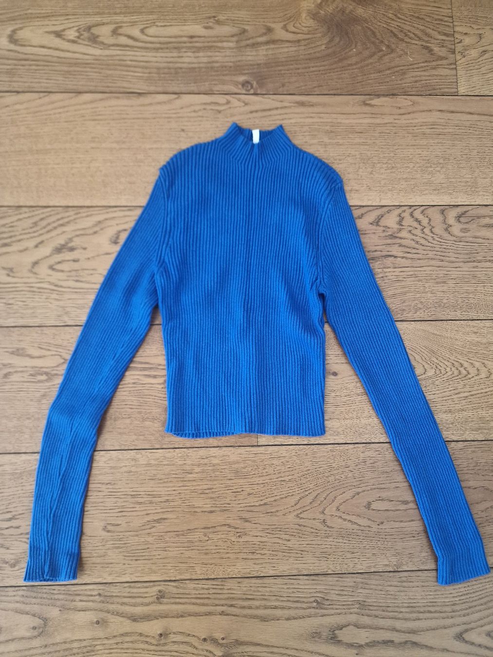 Maglioni & Felpe: Blauer Rippstrick Pullover mit Kragen Grösse S Zustand top – Nuovo (secondo la descrizione) da Meierskappel venduto da HeartWear