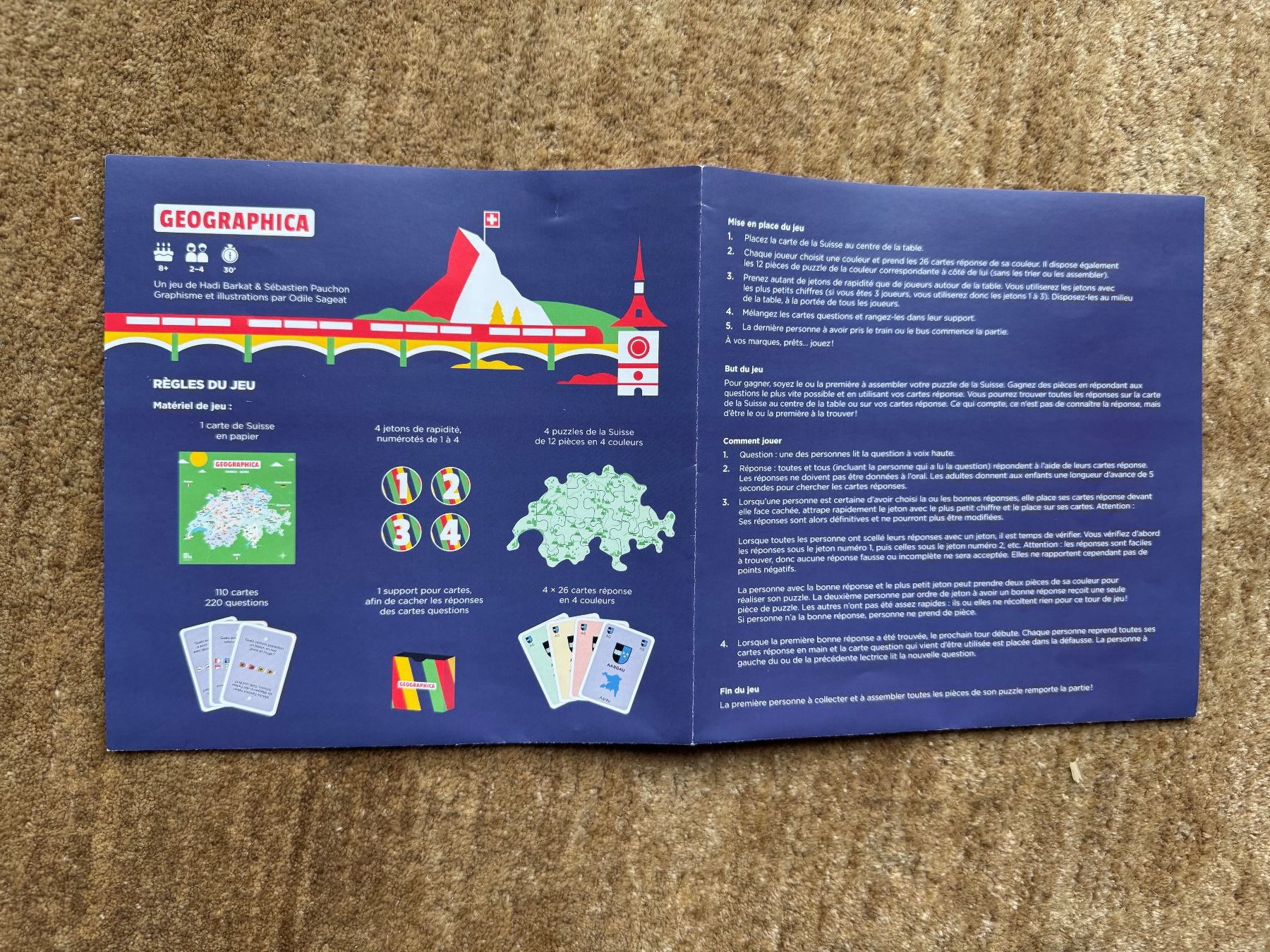 Giochi: Geographica - Schweiz- Suisse – Usato da Aarau venduto da Kilauea 4