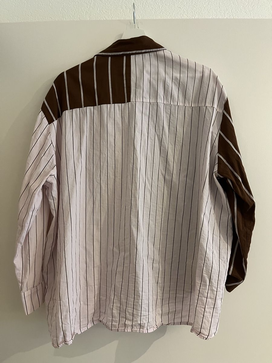 Bershka Chemisiers: Bershka Bluse, Gr. M, gestreift – D'occasion à Trin par lad_qxl2 1