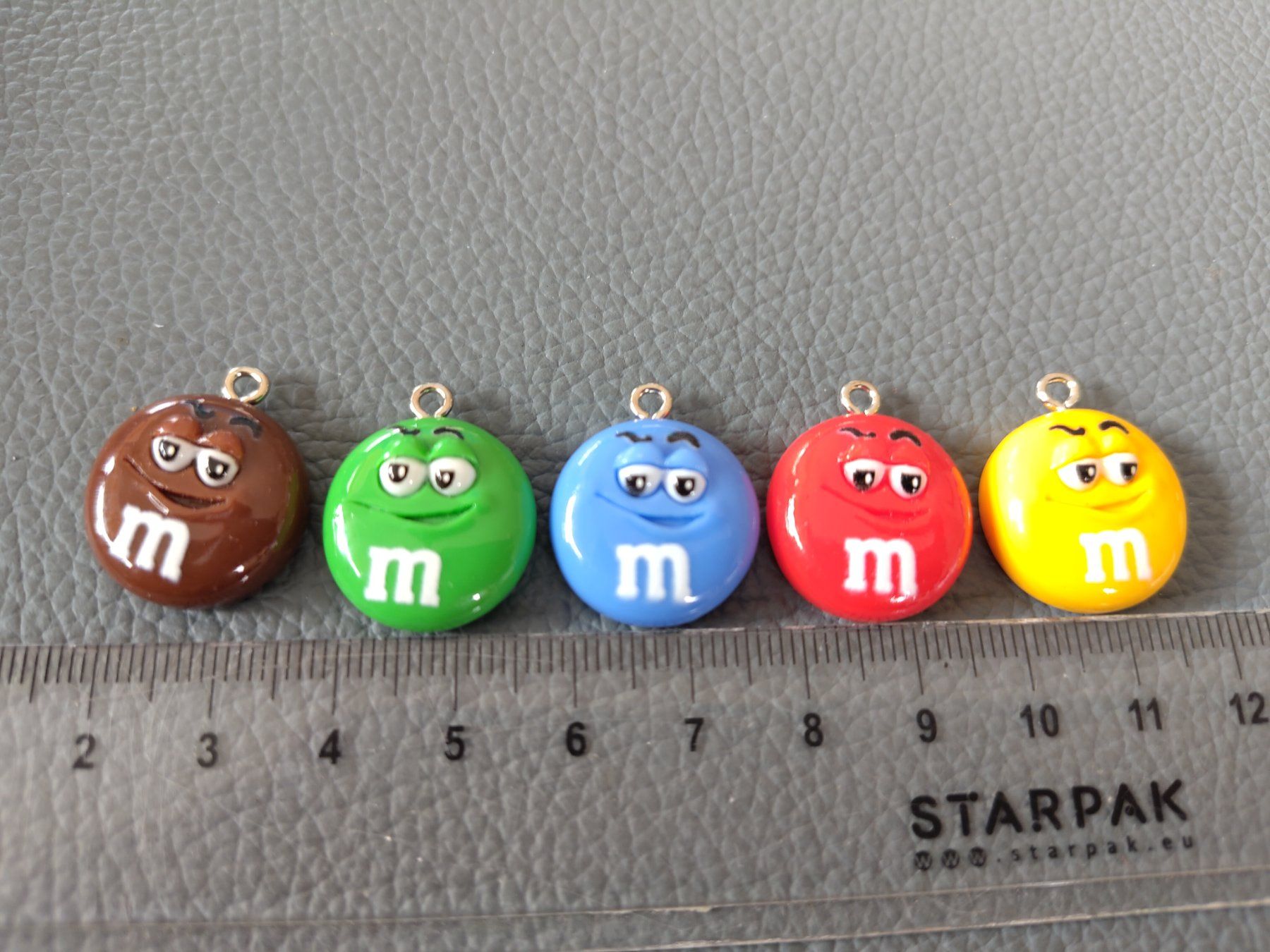 Portachiavi: 5 süsse M&M's Anhänger neu Candy – Nuovo e nell'imballaggio originale da Leuggern venduto da Pummi19