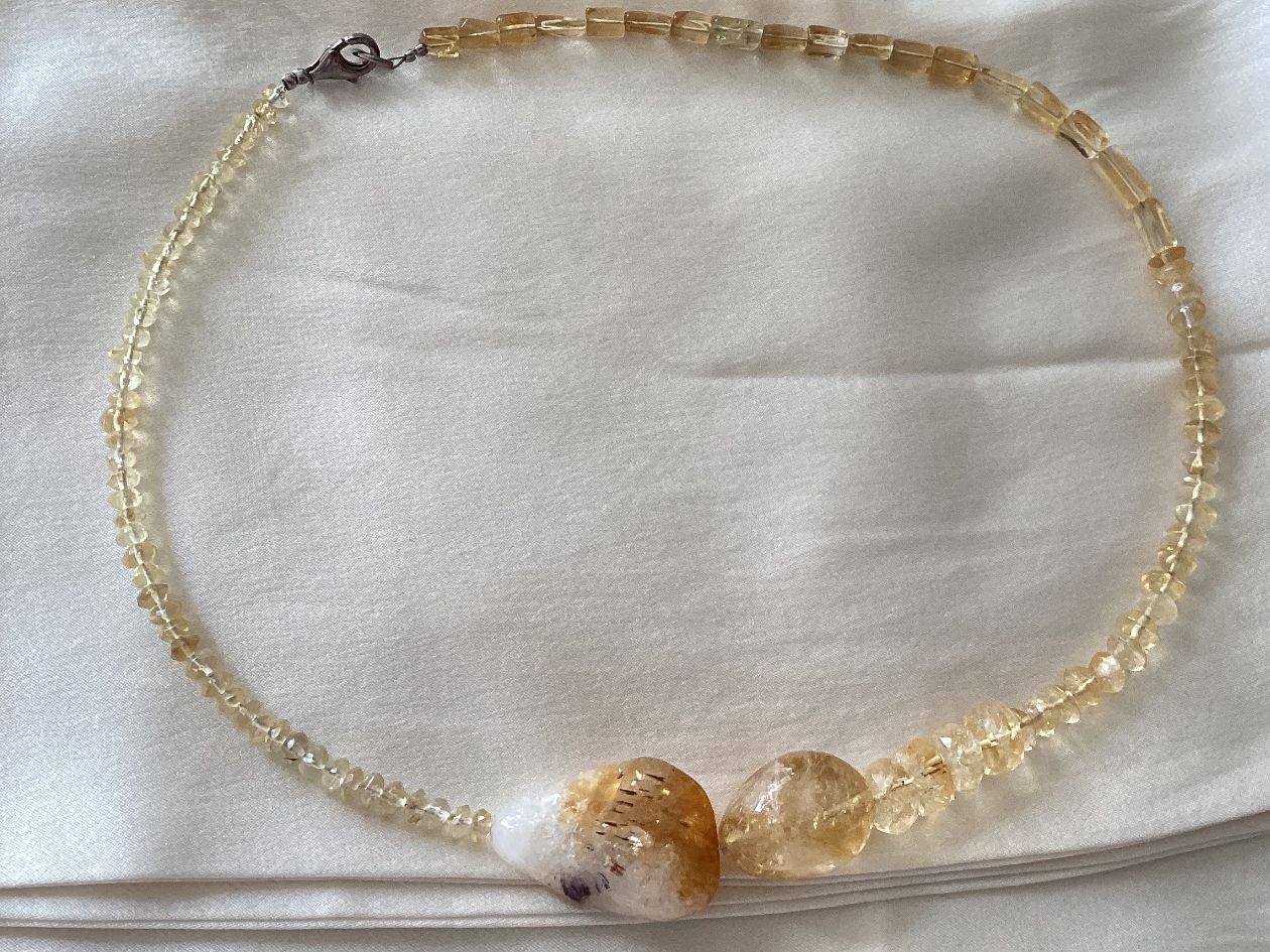 Catenine: Collier pierre citrine – Usato da fribourg venduto da iris18 1