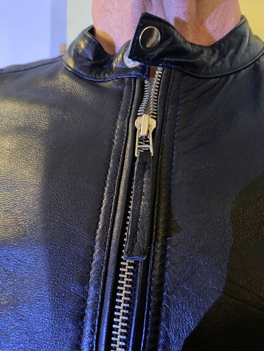 Giacche: Chyston Lederjacke Herren schwarz XL – Usato da Russikon venduto da Honolulu-2019 1