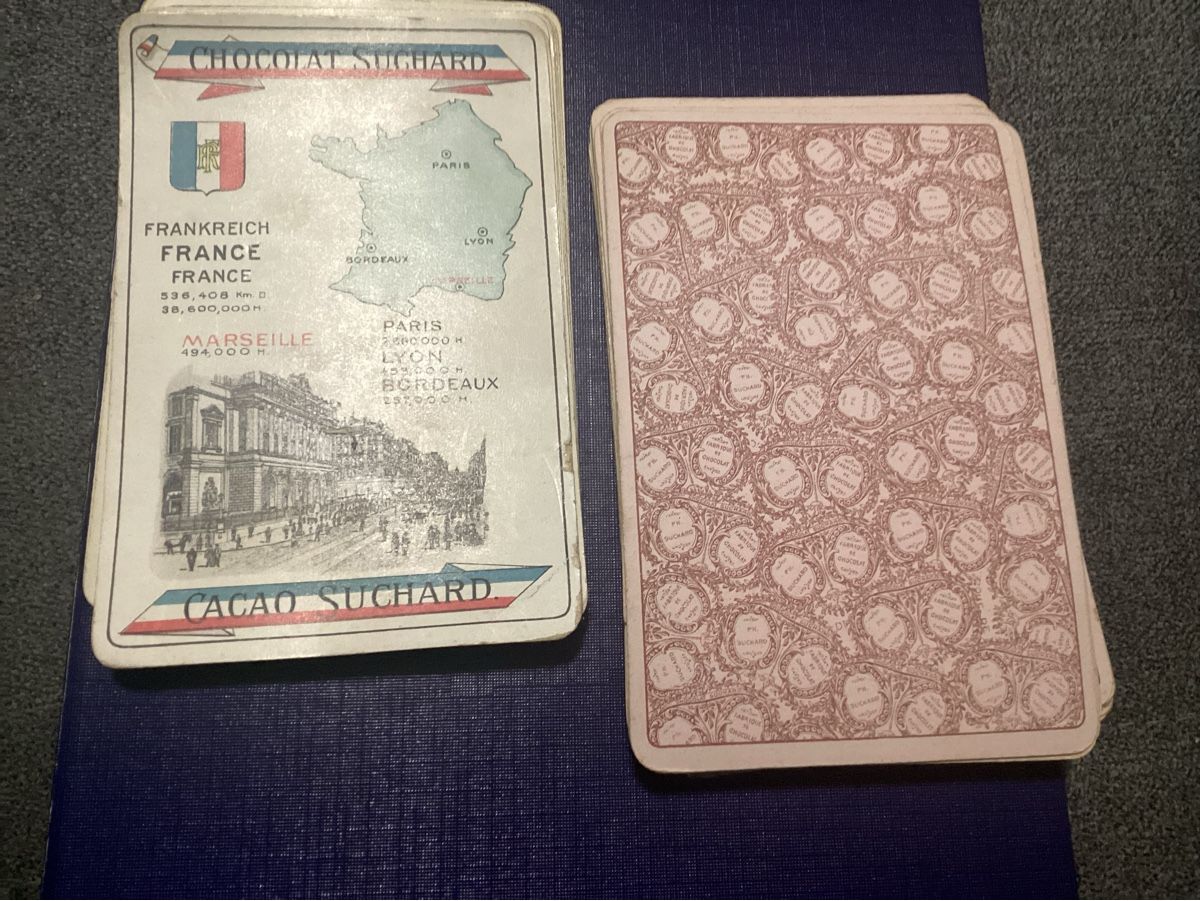 Giochi: CHOCOLAT SUCHARD SPIELKARTEN – Usato da Münchenstein venduto da NoSu98 3