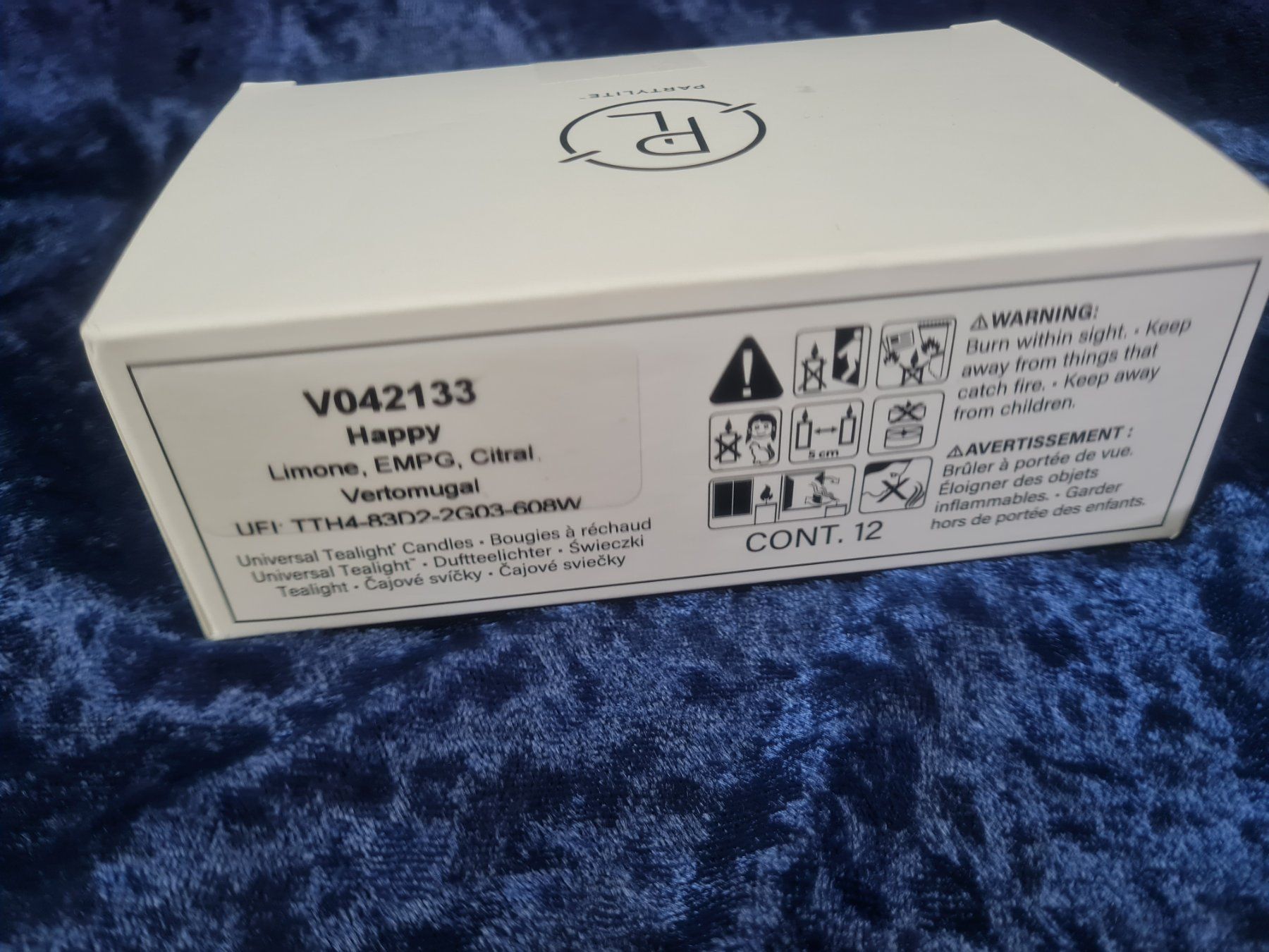 Partylite Candele: PartyLite - 12 Teelichter Happy, Mood – Nuovo e nell'imballaggio originale da Othmarsingen venduto da Kleibai 1