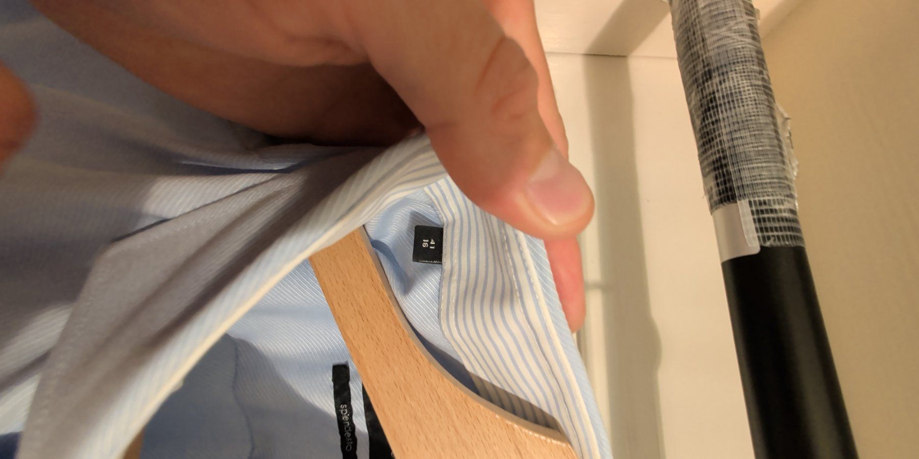 Camicie: Hemd kurzarm hellblau Grösse M guter Zustand – Usato da Horw venduto da pimppanther 2