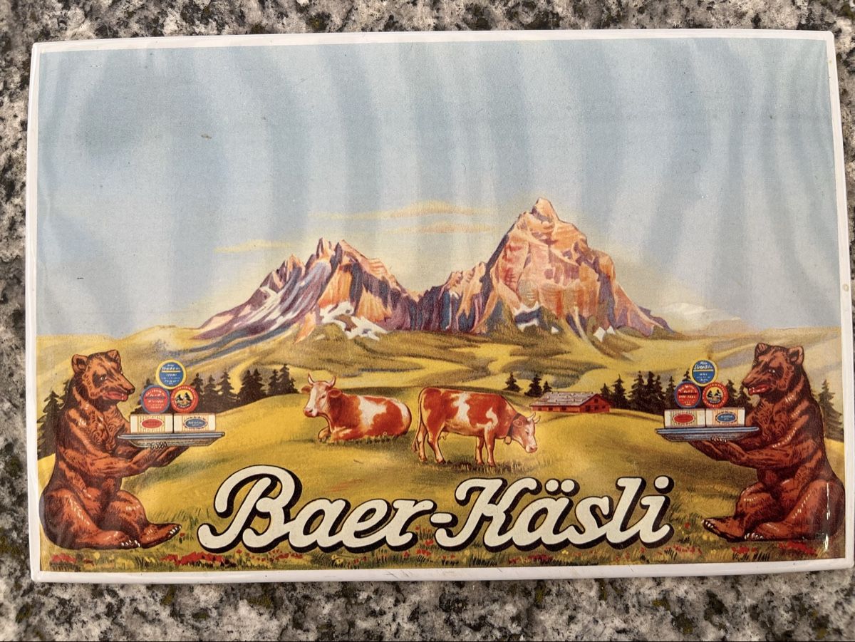 Insegne: Schild Baer - Käsli – Usato da Mönchaltorf venduto da VaSo56