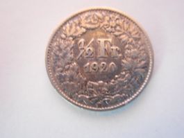 50 Rp. 1920 silber