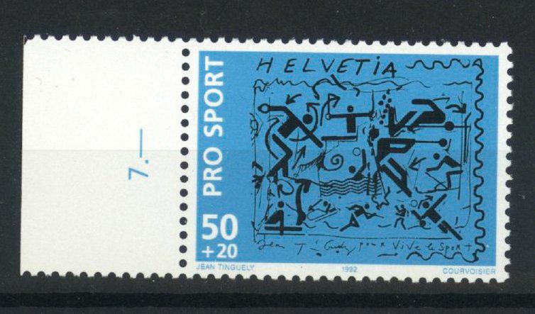 Tutti i francobolli: 1992, Pro Sport ** – Usato da Willisau venduto da Vollstempel