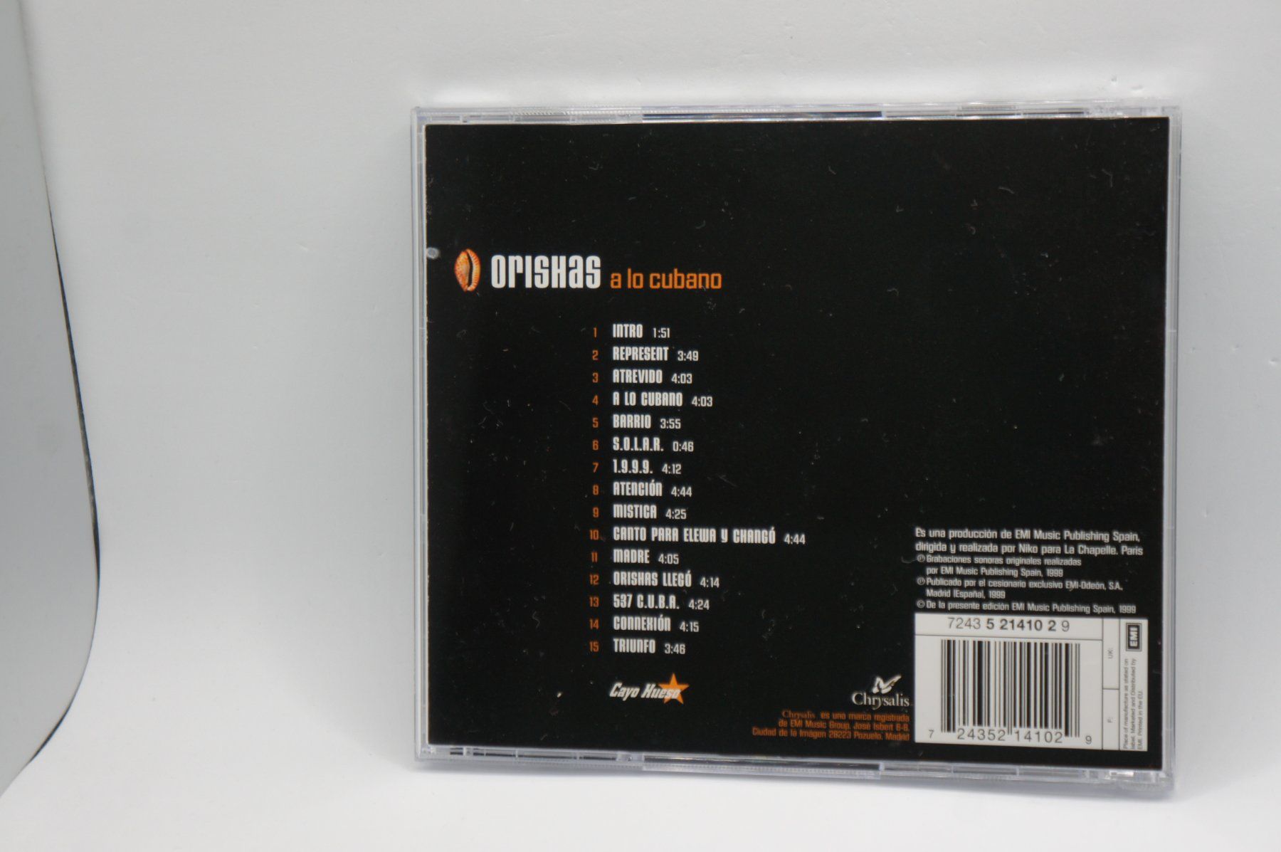 CDs: CD Orishas - A Lo Cubano – Gebraucht aus Ernetschwil von luisvonerni 1