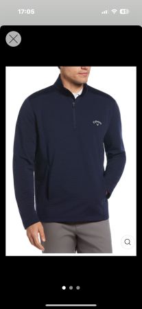 Callaway Golfpullover Ottoman Quarter Zip Grösse 3XL