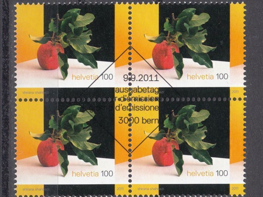 Alle Briefmarken: SBK 1410 im 4er-Block mit ET – Gebraucht aus Bürglen TG von StampGraf