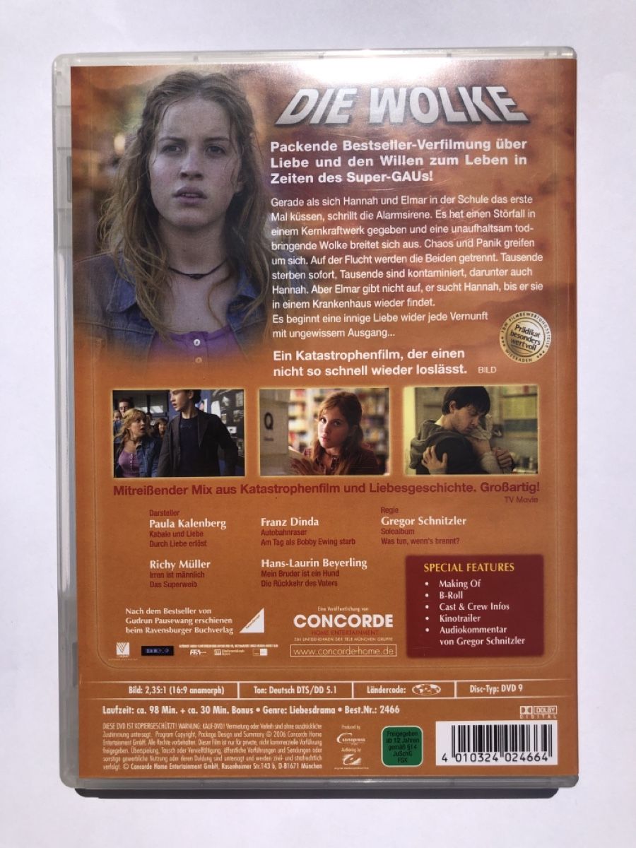 Alle DVDs: DVD Film- Die Wolke – Gebraucht aus Langenthal von J_L49 1