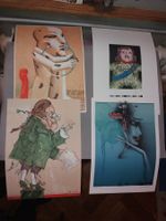 Originalgrafiken HANDSIGNIERT Wunderlich Baj Antes Dittrich
