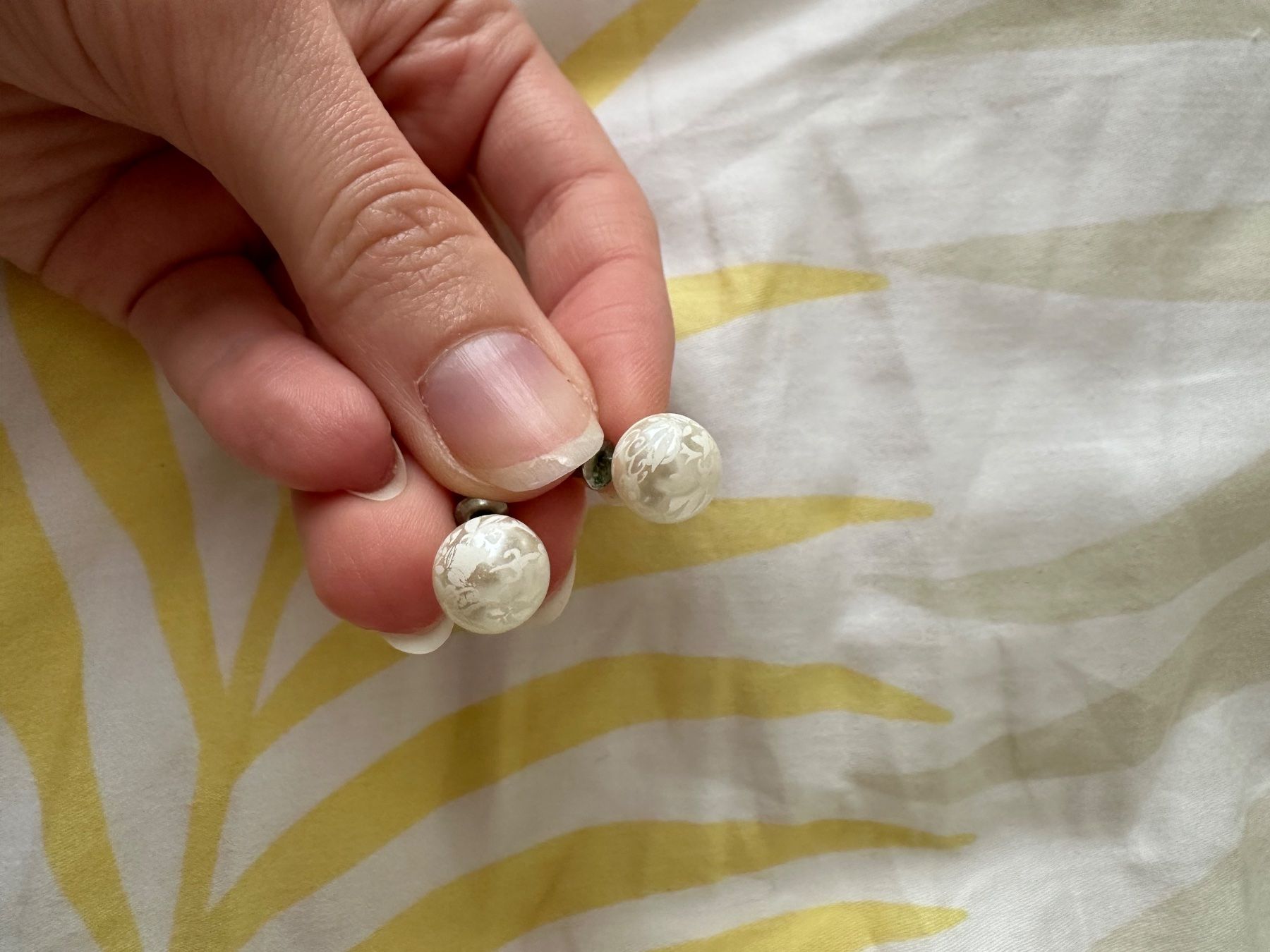 Orecchini pendenti & Orecchini a lobo: Ohrring Orecchini perla imitazione – Usato da Gordola venduto da EleSecondHand-TCG 1
