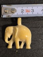 Schmuck Anhänger Pendant Elefant Antik Schnitzerei Unikat