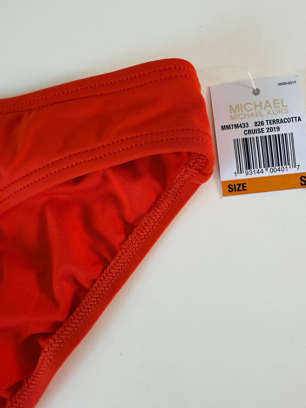 Michael Kors Costumi da bagno & Bikini: MICHAEL KORS, Bikini-Slip, Grösse S, Farbe Orange – Nuovo e nell'imballaggio originale da Rudolfstetten venduto da gst_g7xl 1