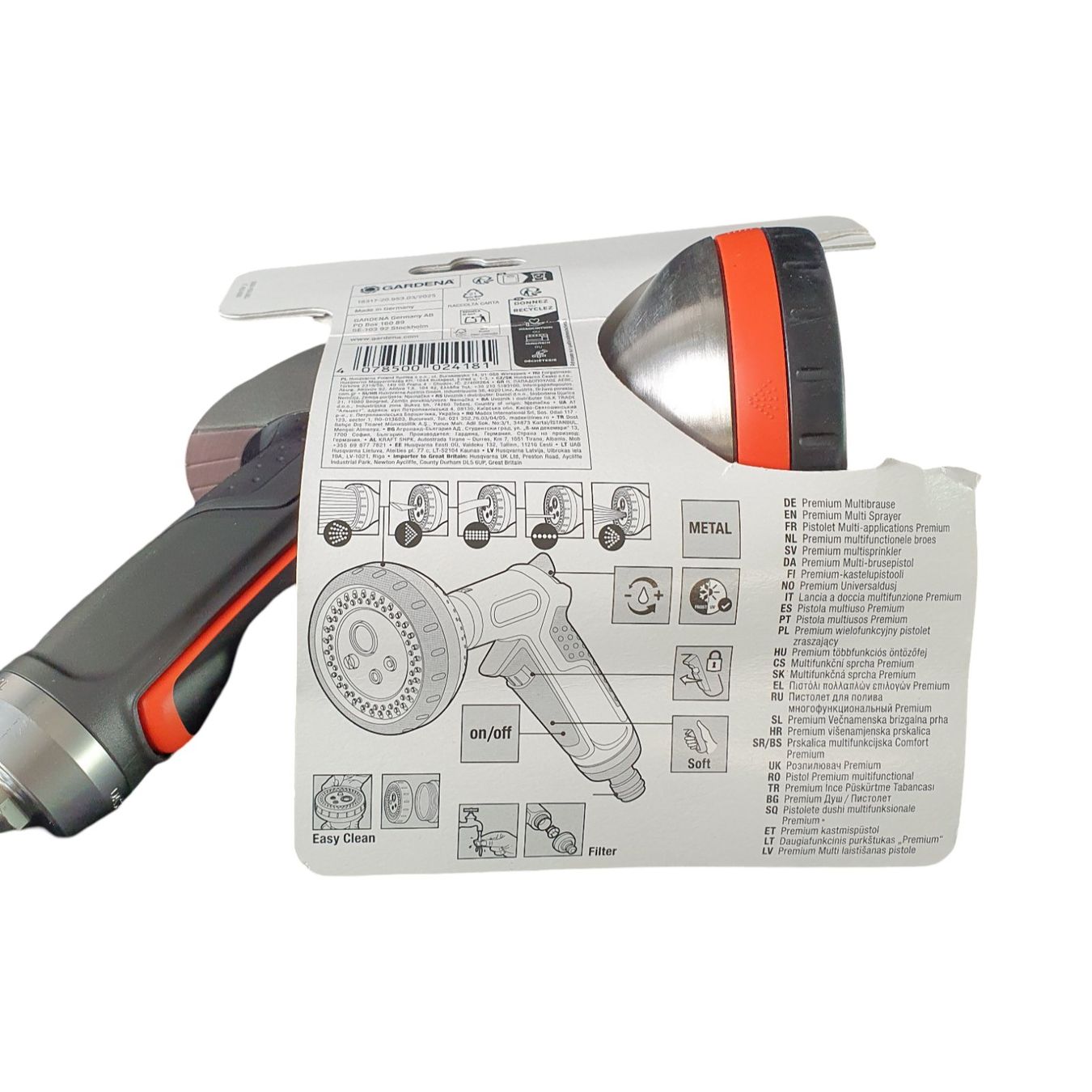 Gardena Tous les outils: GARDENA, Premium Multibrause, Metal und Robust – Neuf (Voir description) à Wangen b. Olten par Restwert_Wangen 2