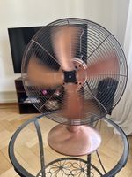 Tischventilator Kupfer | Retro Ventilator Vintage Metall