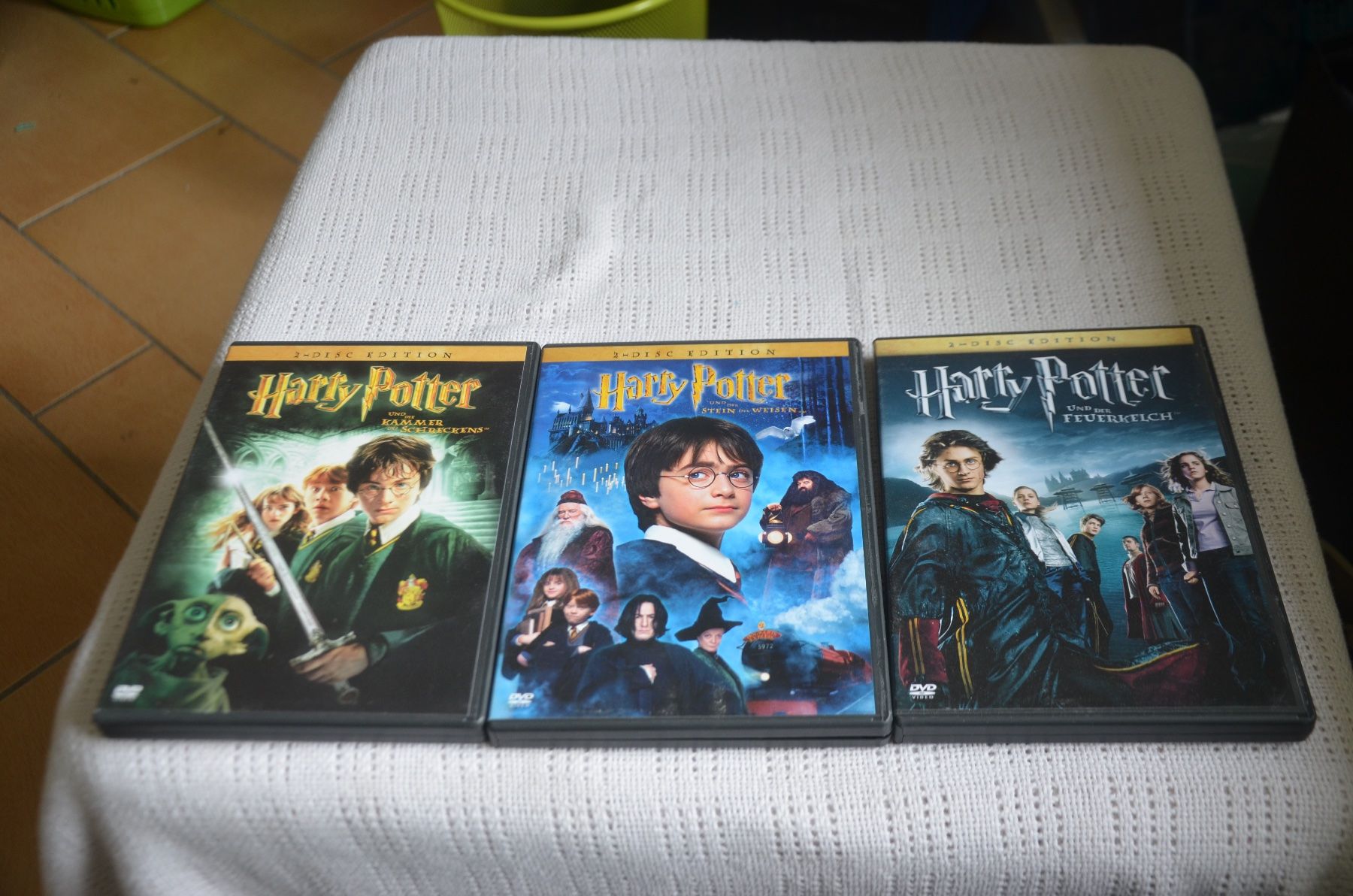 Tous les DVDs: 6 DVD HARRY POTTER  DEUTSCH – D'occasion à Chiasso par Dolly015