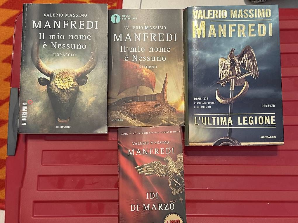Libri: Manfredi Valerio Massimo - 4 romanzi – Usato da Preonzo venduto da olibo06