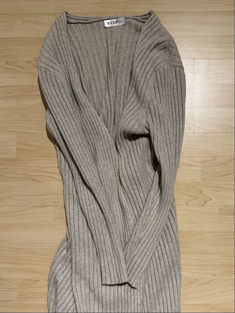 Jacken: Evis Jacke Strick, beige, Einheitsgrösse – Neu (gemäss Beschreibung) aus Tuggen von jess_gls06