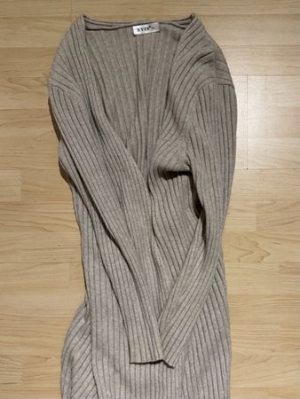 Evis Jacke Strick, beige, Einheitsgrösse