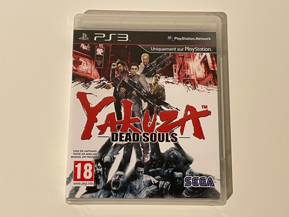Yakuza: Dead Souls - PS3 - Jeu Occasion Pas Cher
