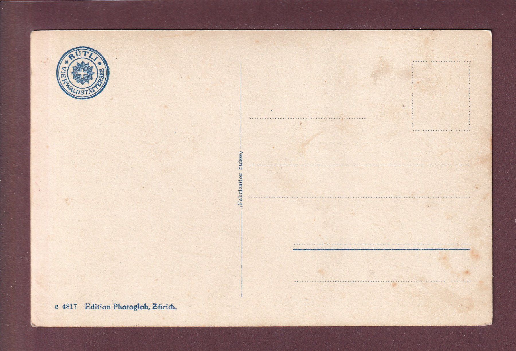 Cartoline postali: RÜTLI und Rütli-Liedes – Usato da Pully venduto da nicecards 1