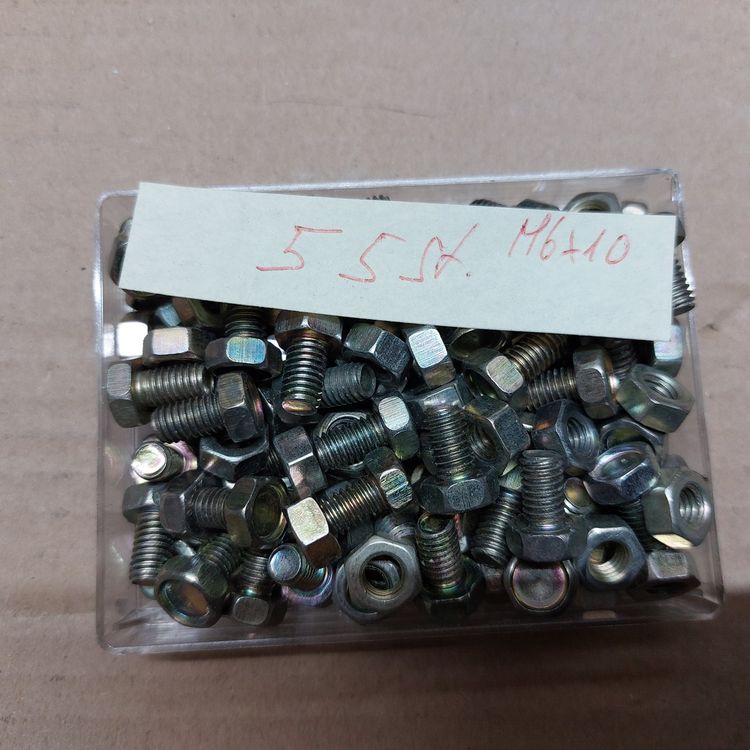 Schrauben mit Muttern M6x10 Kaufen auf Ricardo