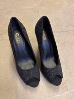 Guess Pumps Strass schwarz Grösse 38 neuwertig