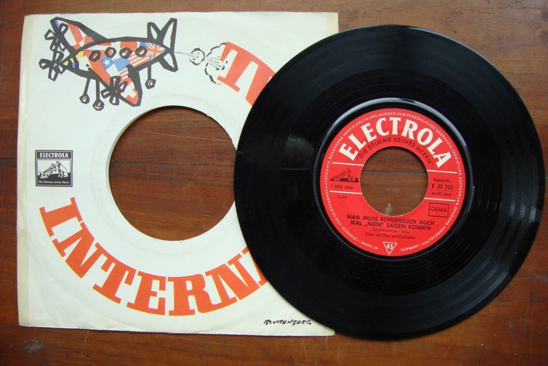 Dischi in vinile: GITTE - MAN MUSS SCHLIESSLICH NEIN SAGEN – Usato da Bern venduto da Uli_10_11