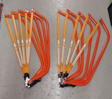 10x Bügelsäge orange