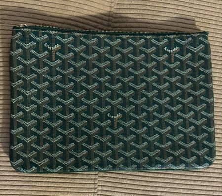 GOYARD GM GREEN POUCH